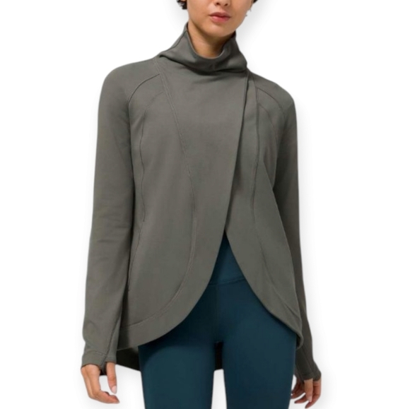 Lululemon Rulu Rally Wrap in Grey Sage 2 - Picture 16 of 16